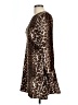 VICI Animal Print Brown Casual Dress Size L - photo 5