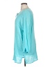 Islander 100% Cotton Teal Long Sleeve Blouse Size XL - photo 5