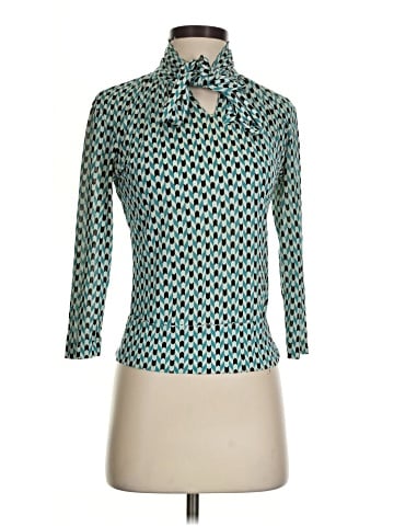 Banana Republic 3/4 Sleeve Silk Top (view 1)