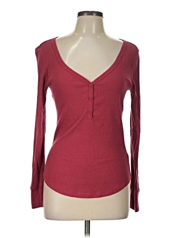 Wild Fable Long Sleeve Henley (view 1)