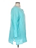 Islander 100% Cotton Teal Long Sleeve Blouse Size XL - photo 4