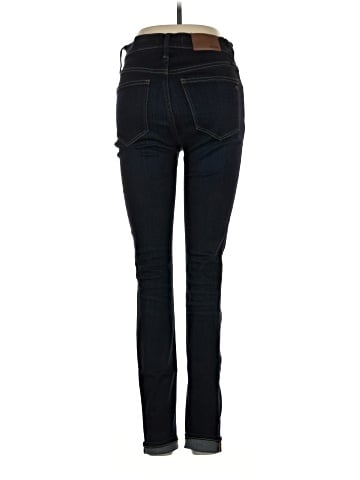 Madewell Tall 9" Mid-Rise Skinny Jeans in Larkspur Wash: TENCEL&trade; Denim Edition (view 2)