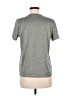 Nike 100% Polyester Metallic Silver Active T-Shirt Size M - photo 2