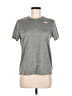 Nike 100% Polyester Metallic Silver Active T-Shirt Size M - photo 1
