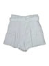 Jonathan Simkhai Solid Gray Blue Shorts Size 6 - photo 1
