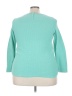 Talbots Teal Pullover Sweater Size 22 (estimated) - photo 2