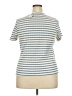 Torrid Blue Short Sleeve Top Size 2X Plus (2) - photo 2