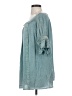Easel Teal 3/4 Sleeve Blouse Size S - photo 5