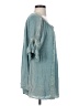 Easel Teal 3/4 Sleeve Blouse Size S - photo 4