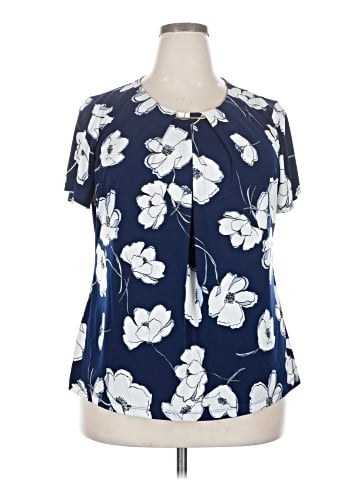 Liz Claiborne Career Short Sleeve Blouse (view 1)