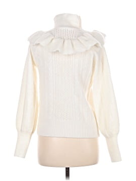 Madewell Cable Winslow Mockneck  Pullover Sweater (view 2)