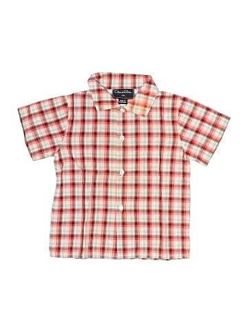 Oscar De La Renta Short Sleeve Button-Down Shirt (view 1)