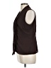 Covington Brown Sleeveless Button-Down Shirt Size L - photo 5