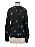 Vince. 100% Polyester Black Long Sleeve Blouse Size S - photo 1