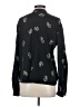 Vince. 100% Polyester Black Long Sleeve Blouse Size S - photo 2