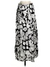 J.Crew 100% Linen Paisley Silver Formal Skirt Size XS - photo 1