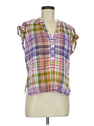 Pilcro Short Sleeve Blouse (view 1)