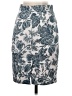Ann Taylor Print Gray Casual Skirt Size 00 Petite - photo 2