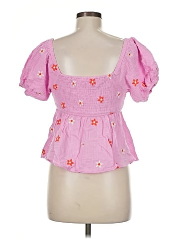 Altar'd State Short Sleeve Blouse (view 2)