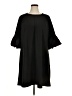 Nina Leonard Solid Black Casual Dress Size 1X - photo 1