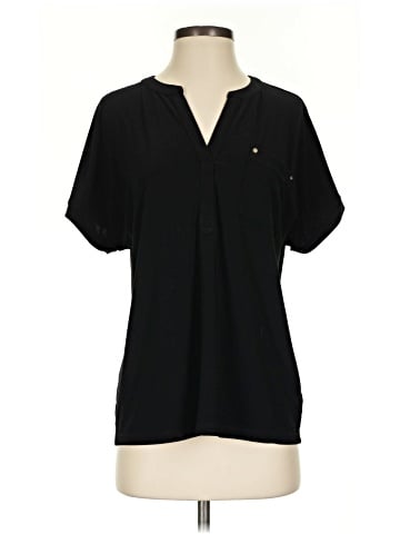 Anne Klein Short Sleeve Blouse (view 1)