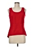 Assorted Brands 100% Polyester Red Sleeveless Top Size M - photo 1