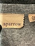 Sparrow Gray Pullover Sweater Size S - photo 7