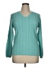 Talbots Outlet 100% Cotton Teal Pullover Sweater Size XL - photo 1