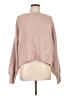 Unbranded Solid Pink Pullover Sweater Size L - photo 1