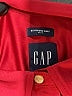 Gap Solid Burgundy Long Sleeve Button-Down Shirt Size L - photo 7
