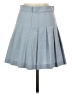 Uniqlo Solid Blue Formal Skirt Size S - photo 2