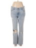 BDG 100% Cotton Hearts Blue Jeans Size 27 waist - photo 1