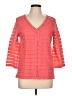 Rafaella Orange 3/4 Sleeve Blouse Size L - photo 1