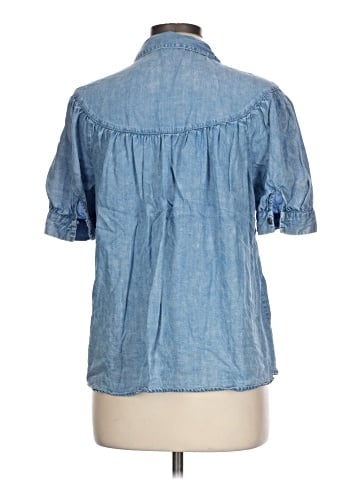 Jane and Delancey 3/4 Sleeve Button-Down Shirt (view 2)