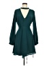 Lush Solid Teal Cocktail Dress Size M - photo 1