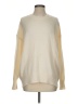 Babaton 100% Cotton Solid Ivory Turtleneck Sweater Size S - photo 1