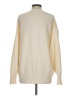 Babaton 100% Cotton Solid Ivory Turtleneck Sweater Size S - photo 2