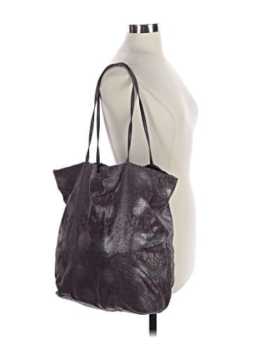 Carlos Falchi Leather Tote - back