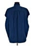 J. McLaughlin Solid Blue Short Sleeve Blouse Size M - photo 2