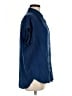 J. McLaughlin Solid Blue Short Sleeve Blouse Size M - photo 4