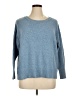 Ellen Tracy Solid Blue Pullover Sweater Size XL - photo 1