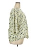 White Stuff Polka Dots Yellow 3/4 Sleeve Blouse Size 18 - photo 4
