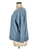Ellen Tracy Solid Blue Pullover Sweater Size XL - photo 5