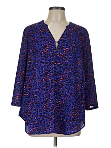 Torrid 3/4 Sleeve Blouse (view 1)