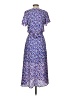 Sienna Sky 100% Polyester Floral Blue Casual Dress Size S - photo 2