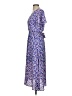 Sienna Sky 100% Polyester Floral Blue Casual Dress Size S - photo 5