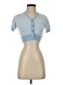 Air Space Lady Blue Cardigan Size S - photo 1
