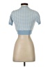 Air Space Lady Blue Cardigan Size S - photo 2