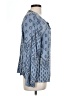 Como Vintage Blue Long Sleeve Blouse Size L - photo 4