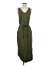Unbranded Solid Green Casual Dress Size S - photo 1